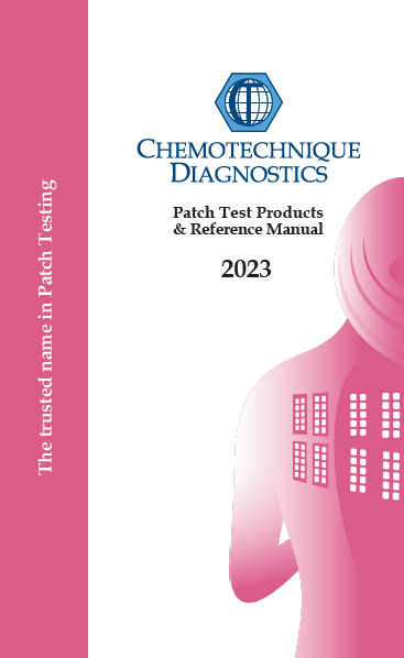 Chemotechnique Patch Test Products & Reference Manual - 2021